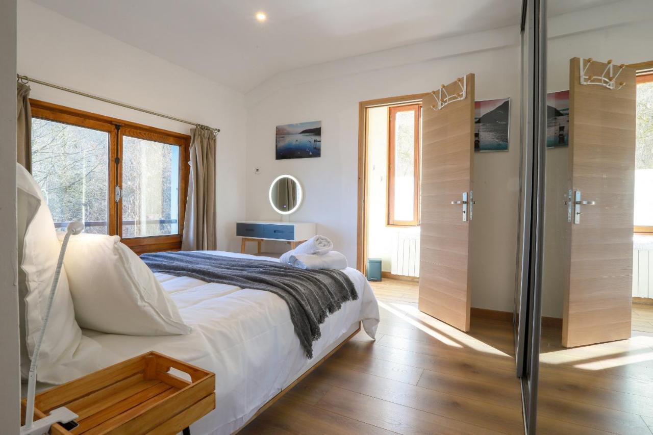Reflet Bleu Du Lac D'Annecy 3 Etoiles - Face Au Lac, Parking Gratuit, Paddle Board دوسارد المظهر الخارجي الصورة
